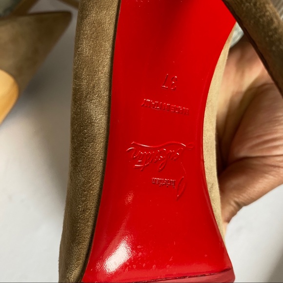 Christian Louboutin- DECOLTISH 100 SIZE 37